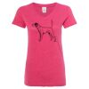 Women’s Glitter V-Neck T-Shirt Thumbnail