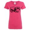 Women’s Glitter V-Neck T-Shirt Thumbnail