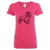 Women’s Glitter V-Neck T-Shirt Thumbnail