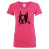 Women’s Glitter V-Neck T-Shirt Thumbnail