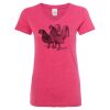Women’s Glitter V-Neck T-Shirt Thumbnail