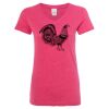 Women’s Glitter V-Neck T-Shirt Thumbnail