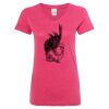 Women’s Glitter V-Neck T-Shirt Thumbnail