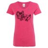 Women’s Glitter V-Neck T-Shirt Thumbnail