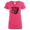 Women’s Glitter V-Neck T-Shirt Thumbnail