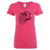 Women’s Glitter V-Neck T-Shirt Thumbnail