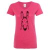 Women’s Glitter V-Neck T-Shirt Thumbnail