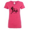 Women’s Glitter V-Neck T-Shirt Thumbnail