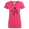 Women’s Glitter V-Neck T-Shirt Thumbnail