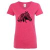 Women’s Glitter V-Neck T-Shirt Thumbnail