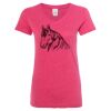 Women’s Glitter V-Neck T-Shirt Thumbnail