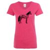 Women’s Glitter V-Neck T-Shirt Thumbnail