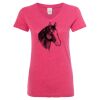 Women’s Glitter V-Neck T-Shirt Thumbnail