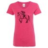 Women’s Glitter V-Neck T-Shirt Thumbnail