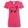 Women’s Glitter V-Neck T-Shirt Thumbnail