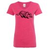 Women’s Glitter V-Neck T-Shirt Thumbnail