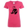 Women’s Glitter V-Neck T-Shirt Thumbnail