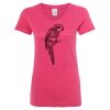 Women’s Glitter V-Neck T-Shirt Thumbnail