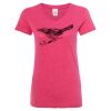 Women’s Glitter V-Neck T-Shirt Thumbnail