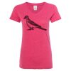 Women’s Glitter V-Neck T-Shirt Thumbnail