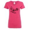 Women’s Glitter V-Neck T-Shirt Thumbnail