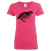 Women’s Glitter V-Neck T-Shirt Thumbnail