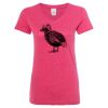 Women’s Glitter V-Neck T-Shirt Thumbnail