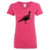 Women’s Glitter V-Neck T-Shirt Thumbnail
