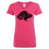 Women’s Glitter V-Neck T-Shirt Thumbnail