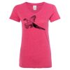 Women’s Glitter V-Neck T-Shirt Thumbnail