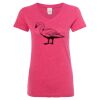 Women’s Glitter V-Neck T-Shirt Thumbnail