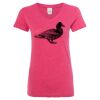 Women’s Glitter V-Neck T-Shirt Thumbnail