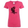 Women’s Glitter V-Neck T-Shirt Thumbnail