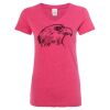 Women’s Glitter V-Neck T-Shirt Thumbnail