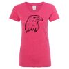 Women’s Glitter V-Neck T-Shirt Thumbnail