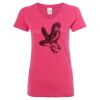 Women’s Glitter V-Neck T-Shirt Thumbnail