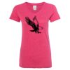 Women’s Glitter V-Neck T-Shirt Thumbnail