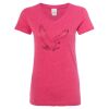 Women’s Glitter V-Neck T-Shirt Thumbnail