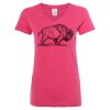 Women’s Glitter V-Neck T-Shirt Thumbnail