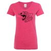 Women’s Glitter V-Neck T-Shirt Thumbnail