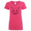Women’s Glitter V-Neck T-Shirt Thumbnail