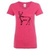 Women’s Glitter V-Neck T-Shirt Thumbnail