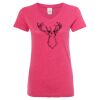 Women’s Glitter V-Neck T-Shirt Thumbnail