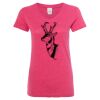 Women’s Glitter V-Neck T-Shirt Thumbnail