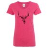 Women’s Glitter V-Neck T-Shirt Thumbnail