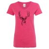Women’s Glitter V-Neck T-Shirt Thumbnail