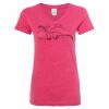 Women’s Glitter V-Neck T-Shirt Thumbnail