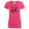 Women’s Glitter V-Neck T-Shirt Thumbnail