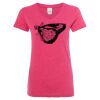 Women’s Glitter V-Neck T-Shirt Thumbnail