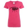 Women’s Glitter V-Neck T-Shirt Thumbnail
